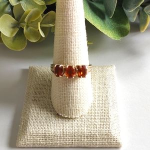 10k Gold Medera Citrine Ring
